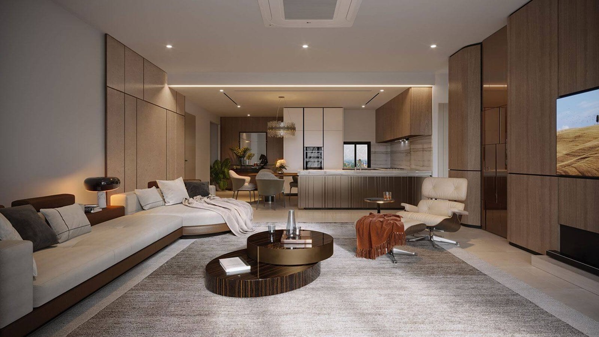 Nhà mẫu căn hộ Diamond Sky tại Vạn Phúc City