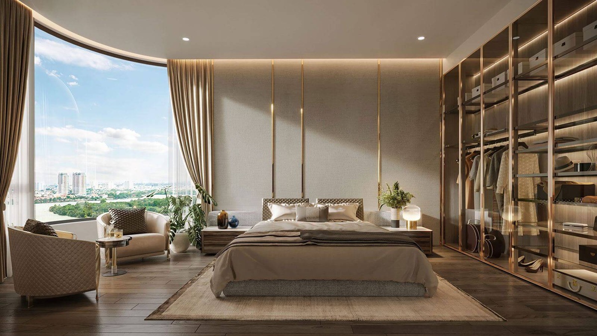 Nhà mẫu căn hộ Diamond Sky tại Vạn Phúc City