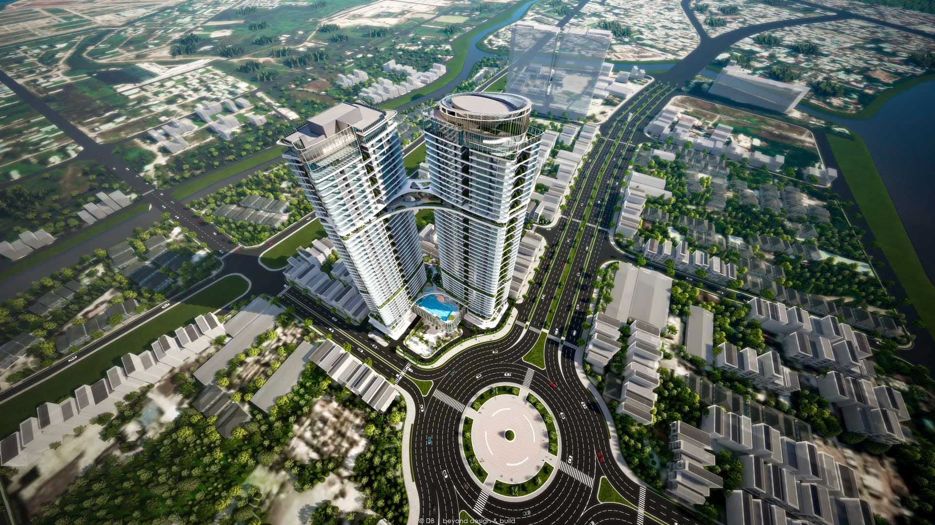 Phối cảnh dự án căn hộ The Emerald Boulevard Bình Dương