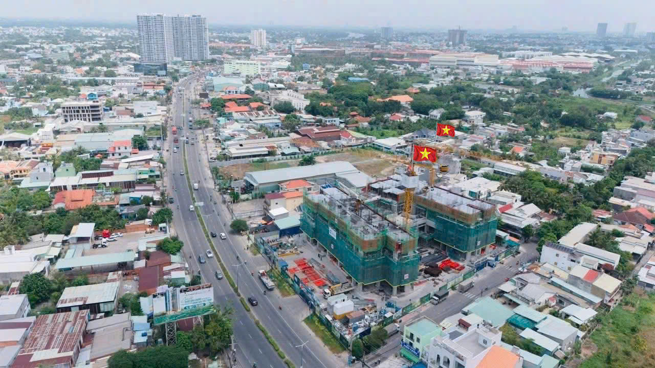 Tiến độ xây dựng dự án căn hộ The Emerald Boulevard