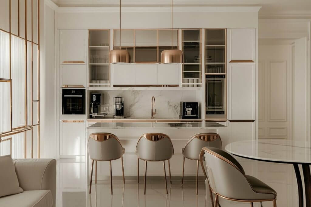 Thiết kế căn hộ The Emerald Boulevard Phòng bếp căn hộ The Emerald Boulevard