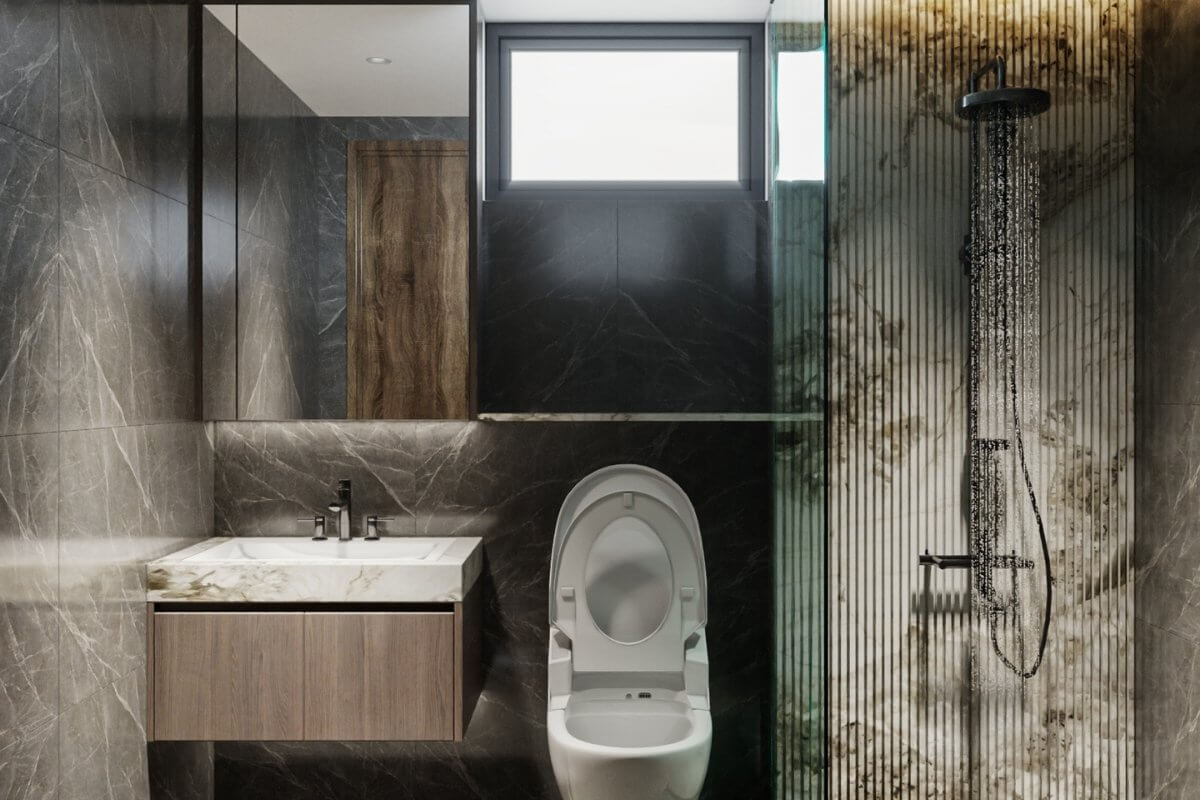 Thiết kế căn hộ The Emerald Boulevard Căn hộ The Emerald Boulevard được bàn giao vật hiệu cao cấp